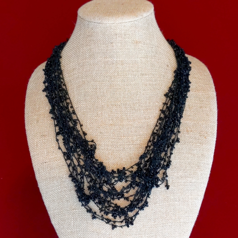 4 for $20 Fashion Jewelry Multistring Beaded Necklace - Statement Piece